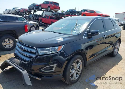 2017 Ford Edge Titanium из США, поврежденный, VIN 2FMPK3K93HBB57906